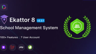 Ekattor 8 School Management System SaaS Nulled