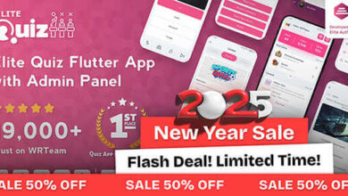 Elite Quiz Trivia Quiz Game Flutter Full App and Admin Panel