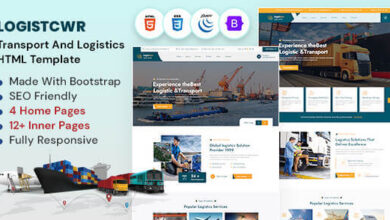 Logistcwr Transport and Logistics HTML Template
