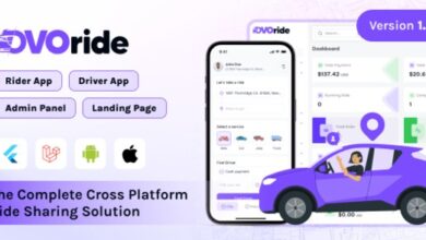 OvoRide Complete Cross Platform Ride Sharing Solution