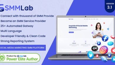 SMMLab Social Media Marketing SMM Platform Nulled