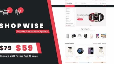 Shopwise Laravel Ecommerce Multilingual Nulled Script