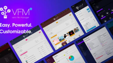 Veno File Manager Host and Share Files Script