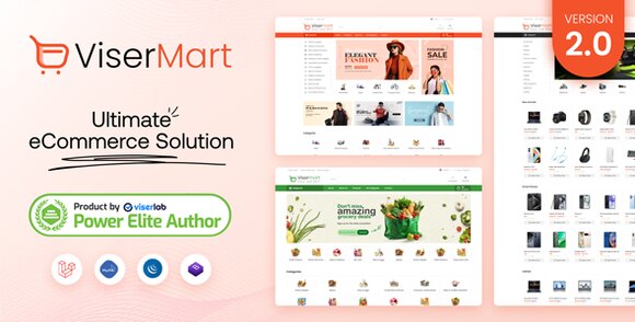 ViserMart Ecommerce Shopping Platform Nulled Script
