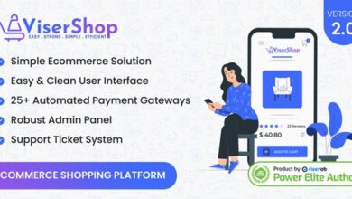 ViserShop eCommerce Shopping Platform Nulled Script