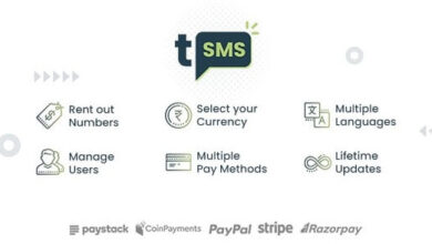 tSMS Temporary SMS Receiving System SaaS Nulled