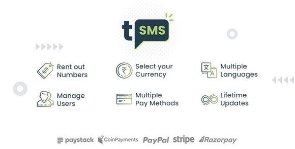 tSMS Temporary SMS Receiving System SaaS Nulled