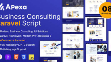 Apexa Multi-Purpose Business Consulting Laravel Script Nulled