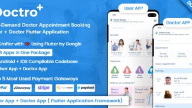 Doctor Appointment Booking and Medicine Ordering Flutter App Nulled