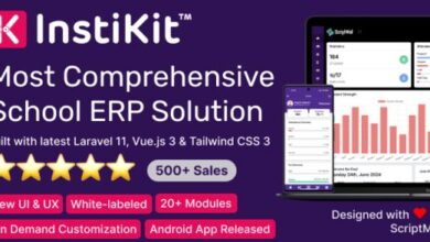 InstiKit School School Management System and School ERP Nulled