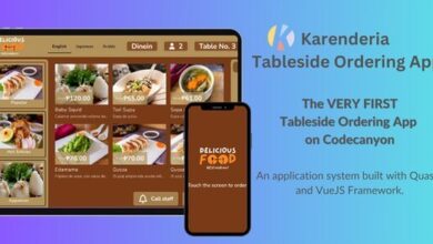 Karenderia Tableside Ordering App Source
