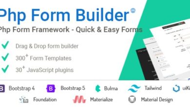 PHP Form Builder Advanced HTML Forms Generator Nulled Script