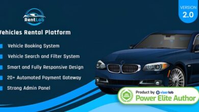 RentLab Vehicles Rental Platform Nulled Script
