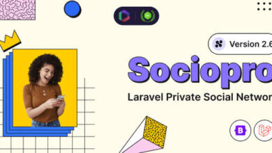 Sociopro Laravel Private Social Network Nulled Script