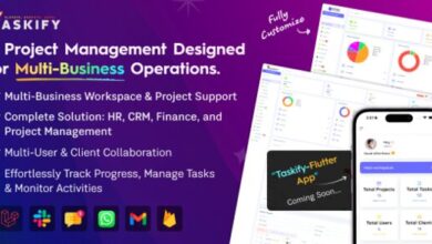 Taskify Project Management Task Management and Productivity Tool