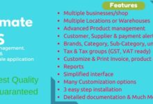 Ultimate POS Best ERP Stock Management POS and Invoicing Nulled Script