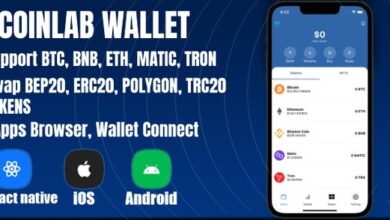 VCoinLab Best Crypto Wallet React Native Template