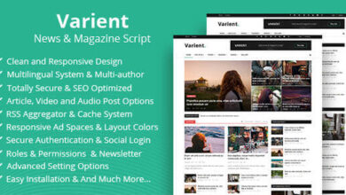 Varient News and Magazine Nulled Script