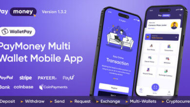 WalletPay PayMoney Multi Wallet Mobile App Source