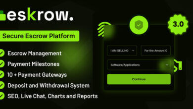 Escrow Secure Escrow Platform Script