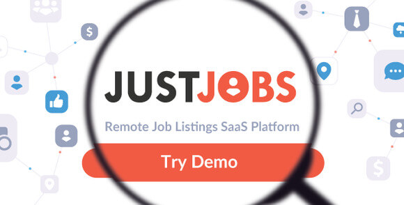 JustJobs Remote Job Listings SaaS Platform Nulled