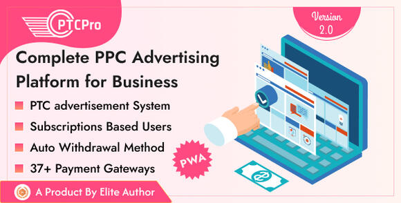 PTC Pro Complete PPC Advertising Platform Nulled Script