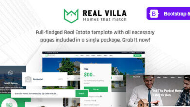 Real Villa Real Estate HTML5 Template