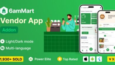 6amMart Vendor App Source Code