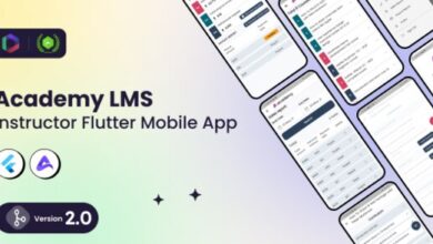 Academy LMS Instructor Flutter Mobile App Source