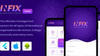 InfixEdu Open Source Flutter for Android and iOS App Source