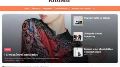 Khushi Blogger Template Free Download