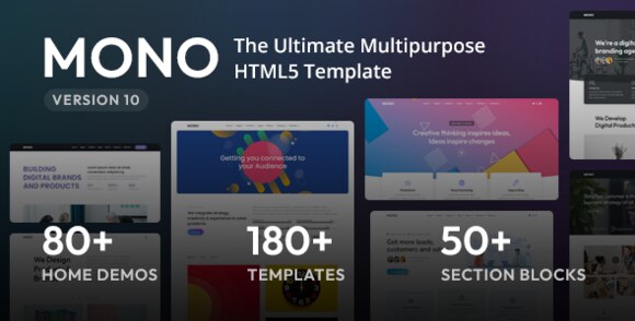 Mono Multi-Purpose HTML5 Template