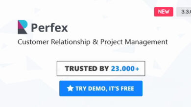 Perfex Powerful Open Source CRM PHP Script