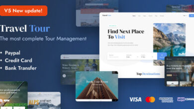 Travel Tour Travel Booking WordPress Theme