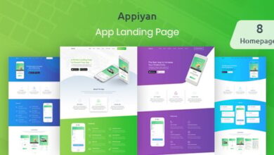 Appiyan App Landing HTML5 Template