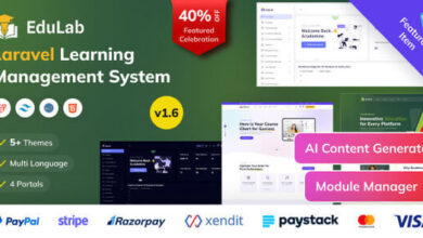 Edulab LMS Laravel Learning Management System with Tailwind CSS