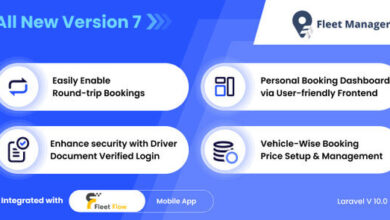 Fleet Manager Vehicle Management and Booking Nulled Script
