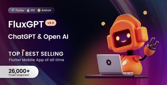 FluxGPT Powerful ChatGPT OpenAI Writing Assistant and Image Generator App