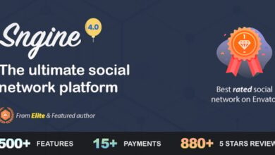 Sngine The Ultimate PHP Social Network Nulled Script