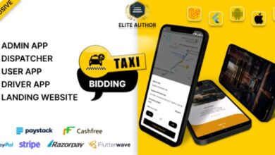 Tagxi Super Bidding Taxi Goods Delivery Complete Solution