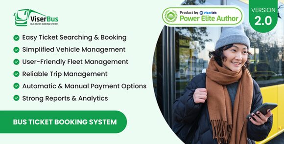 ViserBus Bus Ticket Booking System Nulled Script
