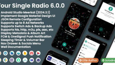 Your Radio App Single Station Source