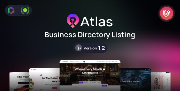 Atlas Laravel Business Directory Listing Nulled Script