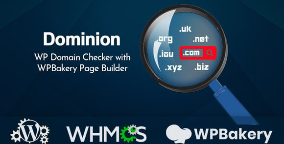 Dominion WP Domain Checker with WPBakery Page Builder Plugin
