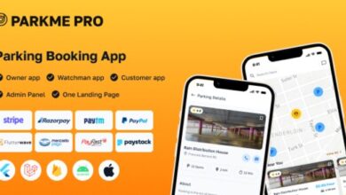 ParkMePRO Flutter Complete Car Parking App with Owner and WatchMan App Source