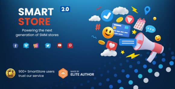 SmartStore SMM Store Script Nulled