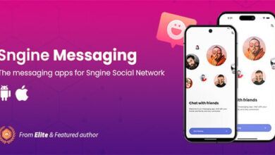 Sngine Messaging Apps for Android and iOS