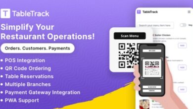 TableTrack The Complete SaaS Restaurant Management Solution Nulled