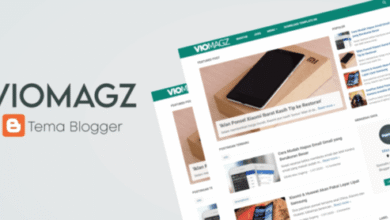 VioMagz Premium Blogger Template
