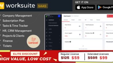 Worksuite SaaS Project Management System Nulled
